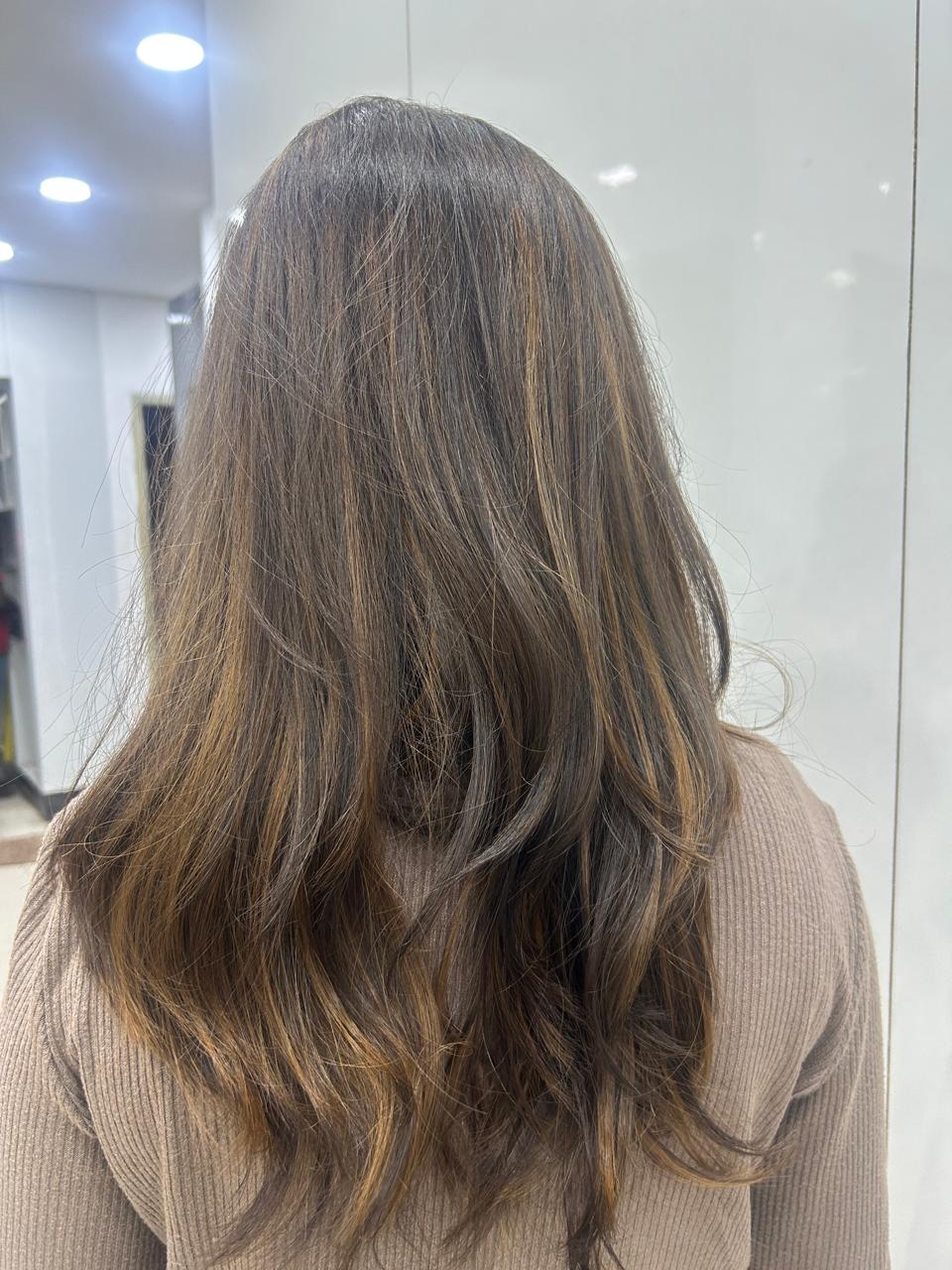 Hair color transformation